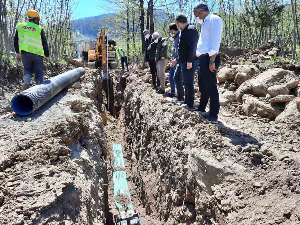OSKİ GÖLKÖY’DE ÇALIŞIYOR